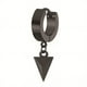 thumbnail image 3 of Pendientes con clip para la oreja para hombre, modernos pendientes de acero de titanio negro para mujer, 3 of 5