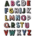 thumbnail image 1 of Parches bordados para coser, insignias de letras de la A a la Z, parches de reparación decorados para sombreros, camisas, zapatos, jeans, bolsos (25), 1 of 4