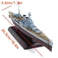 thumbnail image 2 of TAPDRA Décoration Bureau UK HMS Capuche Modèle de Navire Battlecruiser Authentique 1:1000 Réplique, 2 of 2
