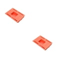 thumbnail image 2 of Billuyoard Debajo del cajón del escritorio Caja de almacenamiento de plástico autoadhesiva de hotel Lápices inferiores Contenedor Bandeja Naranja 2Conjunto, 2 of 6