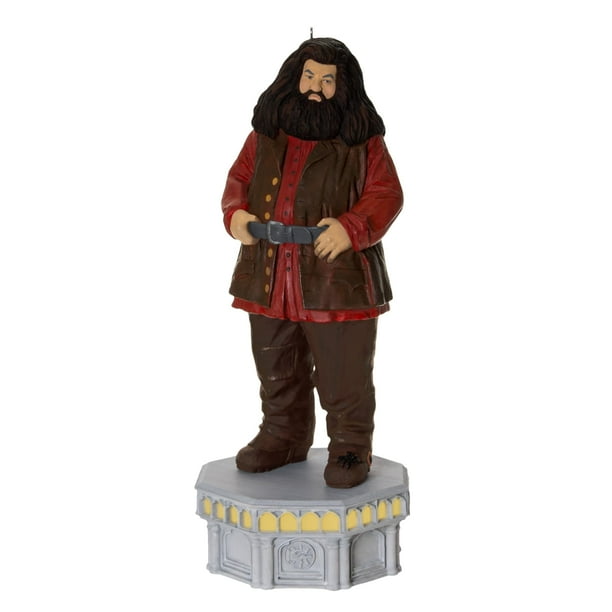 Adorno Hallmark Keepsake 2025 de Harry Potter Hagrid con luz y sonido