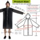 thumbnail image 2 of Ponchos de lluvia reutilizables de EVA Rain Coats COOY para adultos (paquete de 2), 2 of 6