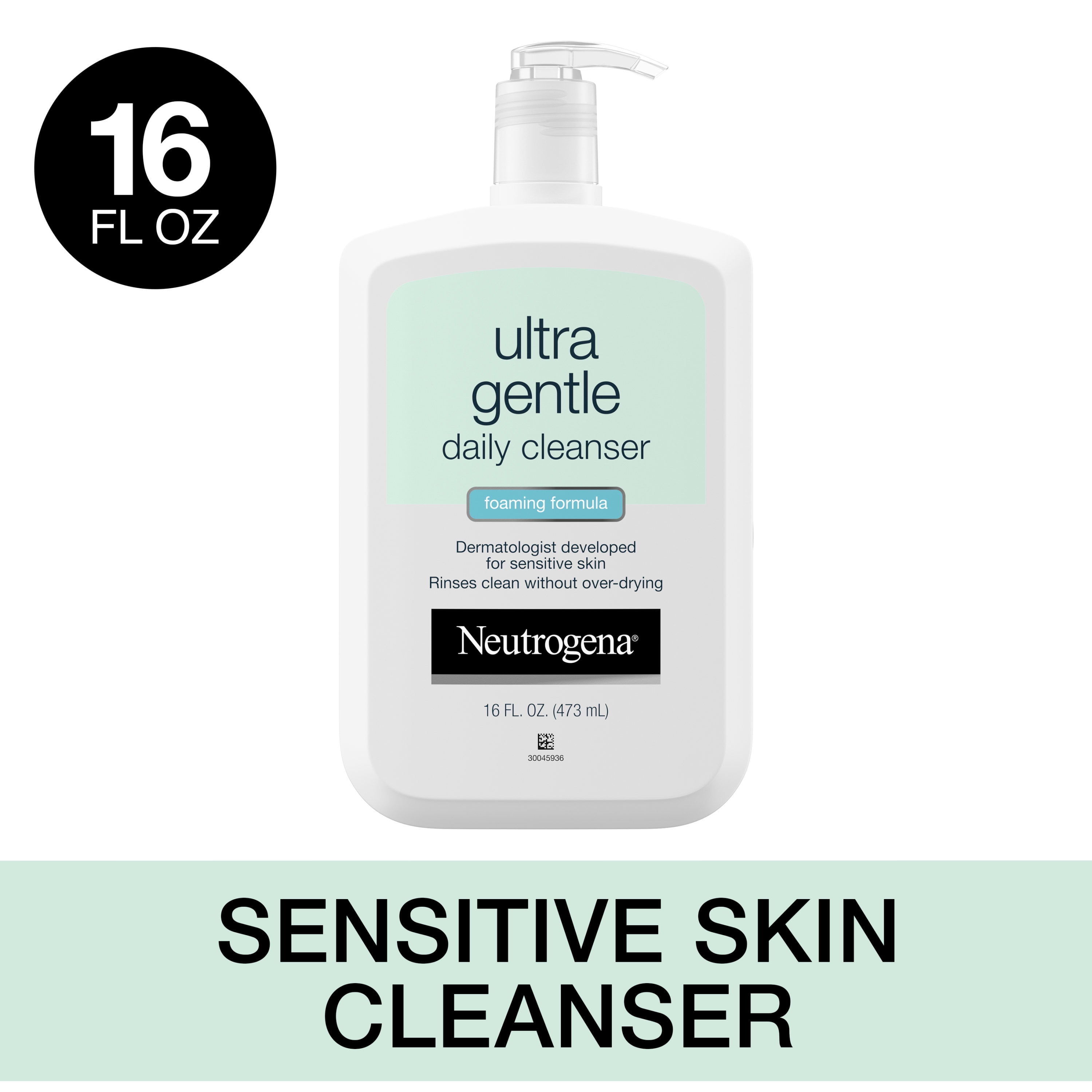 Neutrogena Ultra Gentle Daily Foaming Facial Cleanser, 16 fl. oz