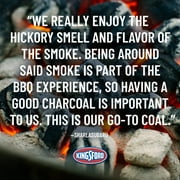 Kingsford Charcoal Briquettes with Classic Hickory, BBQ Charcoal for Grilling, 16 Pounds