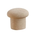 thumbnail image 3 of Ottoman Stool Stable Foot Rest Stool for Dressing Table Sturdy Room Nursery Khaki, 3 of 8