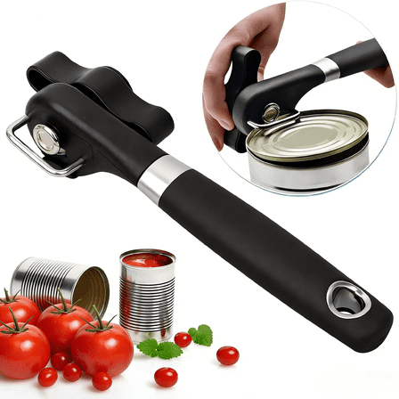 YUOFD Can Opener, Stainless Steel Can Opener Manual for Round and Square Cans