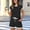 Black, variant on Women’s 2 Piece Short Set Crew Neck Short Sleeve Tops with Drawstring Waist Pocketed Shorts Loose Fit Casual Loungewear Outfit for Vacation Daily Wear Red