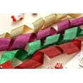 thumbnail image 6 of Glitter Wired Ribbon Decorations for Christmas Tree, Xmas Ribbons for Wreath DIY Crafts Farmhouse Home Outdoor Party Decor, 2.5" x 10 Yards x 1 Roll, 6 of 8