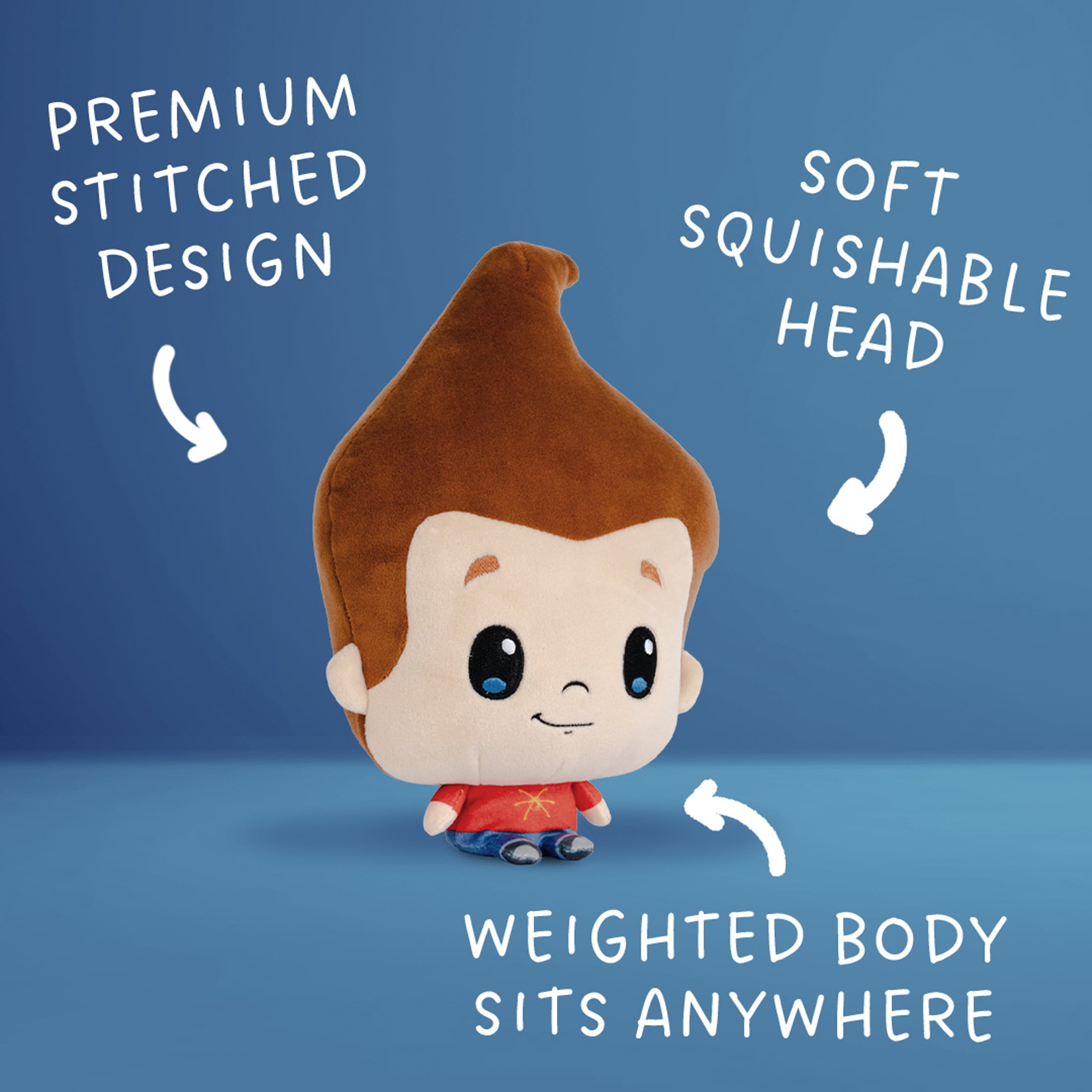 TeeTurtle Nickelodeon Jimmy Neutron Cloudheads Plushie Collection