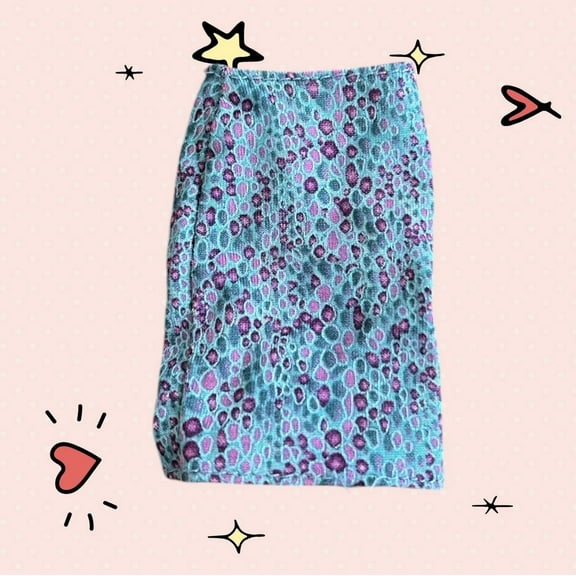 Lol Surprise doll OMG Bartz Pink Blue Leopard Skirt Barbie Doll Clothing Pattern MIDI Short Medium Knee