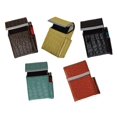 thumbnail image 6 of Genuine Leather Cigarette Carrying Case Hard Smoke Pack Holder Flip-Top Lighter Holder, 6 of 9