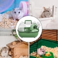 thumbnail image 3 of WEIOUKC Hamster Carrier Transparent Cover Outing Cage,Small Animal Cage,for Rabbits Rodents Transport Short Trip Car Outing Picnic, 3 of 3