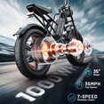 thumbnail image 6 of ASKMY E-500 Fat Tire Electric Bike - Powerful, Safe, and Comfortable E-Bike with Advanced Features, 6 of 8