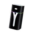 thumbnail image 3 of Difusor humidificador de niebla 420ml Mini pulverizador Atomizador portátil Luz colorida para el dormitorio de la oficina en casa, Negro Methold HA003490-02, 3 of 6