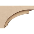 thumbnail image 3 of 6"W x 18"D x 12"H Classic Rivera Rough Cedar Woodgrain TimberThane Corbel, Primed Tan, 3 of 6
