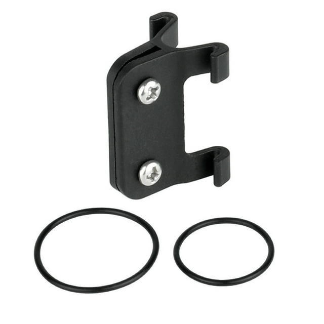 Transemion Plate Clip Number Holder Card Stand Stabilizer Compact Size Handy Install Equipment Mountain Road Seatpost Mount Type 2 1Set