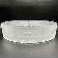 thumbnail image 3 of Decorative 20" Oval Crystal Rectangle Glass Sink - Clear, 3 of 7