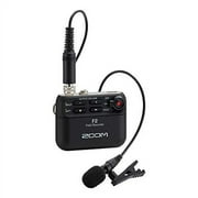 ZOOM ZOOM / F2 Black Field Recorder with Lavalier Microphone