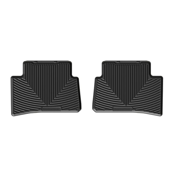 WeatherTech All-Weather Floor Mats compatible with 2019-2026 Toyota Corolla Hatchback - 2nd Row, Black