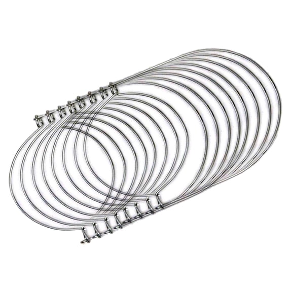 8 Pack Stainless Steel Wire Handles (Handle-Ease) for Jar, Ball Pint Jar, Canning Jars, Jar Hangers and Hooks for Regular Mouth, Silver(Not Included Jars)