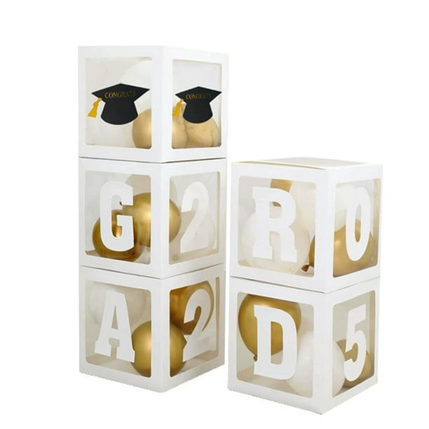 Decoración de la fiesta de graduación con la decoración de la atmósfera de gama alta Adecuado para la decoración de la graduación Graduación de vacaciones y artículos para fiestas