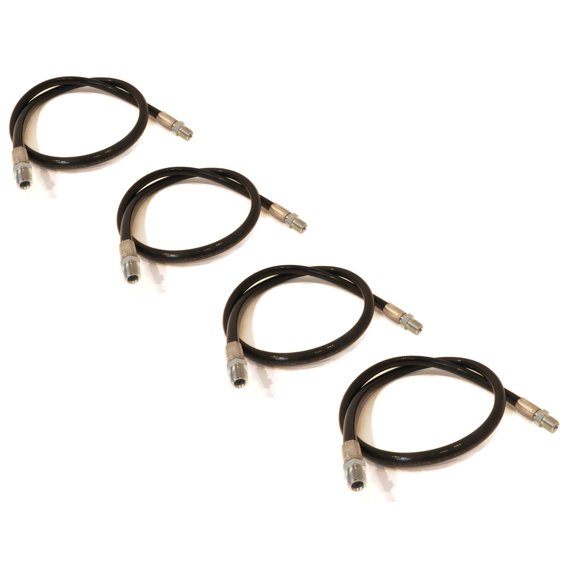The ROP Shop 4-Pack - Buyers High Pressure Hydraulic Hose fits Western Heavyweight Snowplows