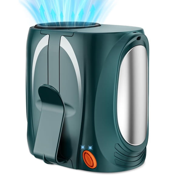 Ventilador de cintura portátil Tedajo AI, 6 velocidades, 16000 RPM, 40 H, verde