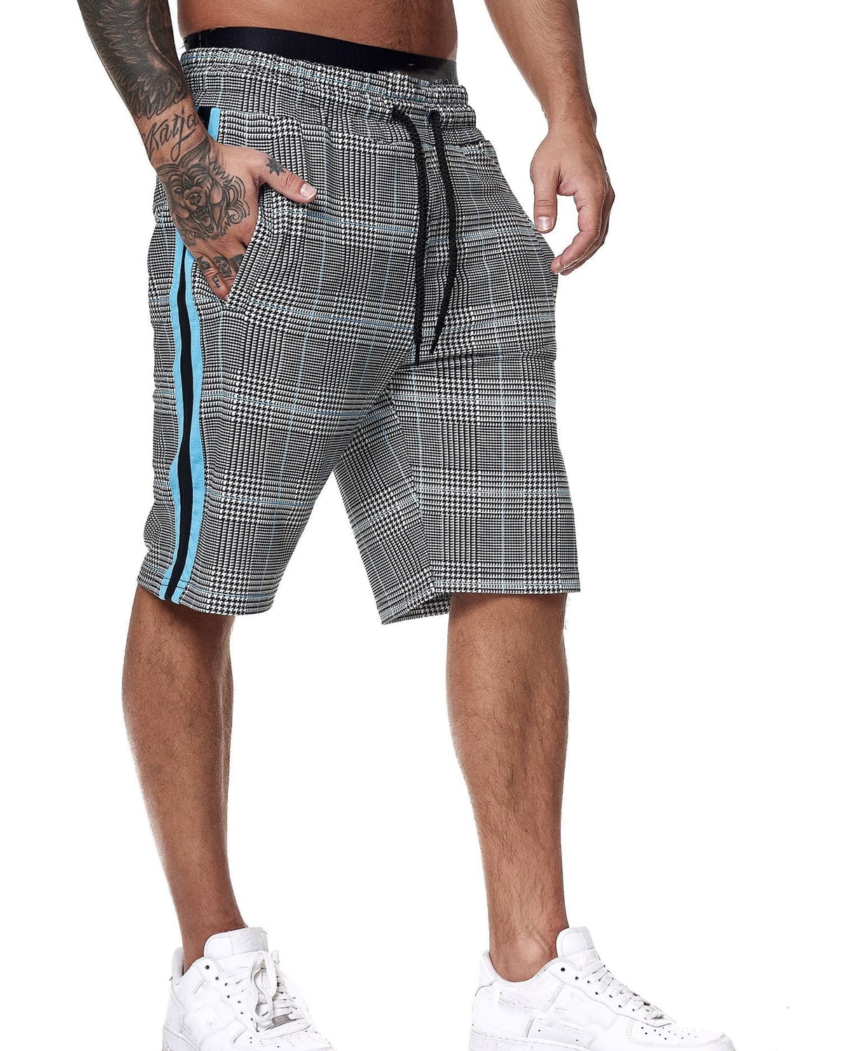 shorts with side stripe