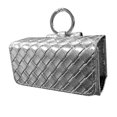 thumbnail image 1 of Bolsa de Pelota de Golf Shamjiam Tejido Cuero PU Plateado, 1 of 8