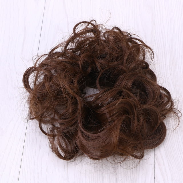 COSMOBETTY Scrunchie Para Moño Con De Temperatura Color Marrón Para Decorar Peinados