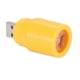 thumbnail image 4 of 5V 1W Mini lámpara de plástico USB LED duradera para escritorio de estudio amarillo con manguera USB, 4 of 5
