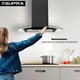thumbnail image 2 of Combo SUPRA ROSMARINO Parrilla Empotrable 5 Quemadores 76 cm Y Campana Extractora 76 cm Cristal Curvo con Sensor, 2 of 11