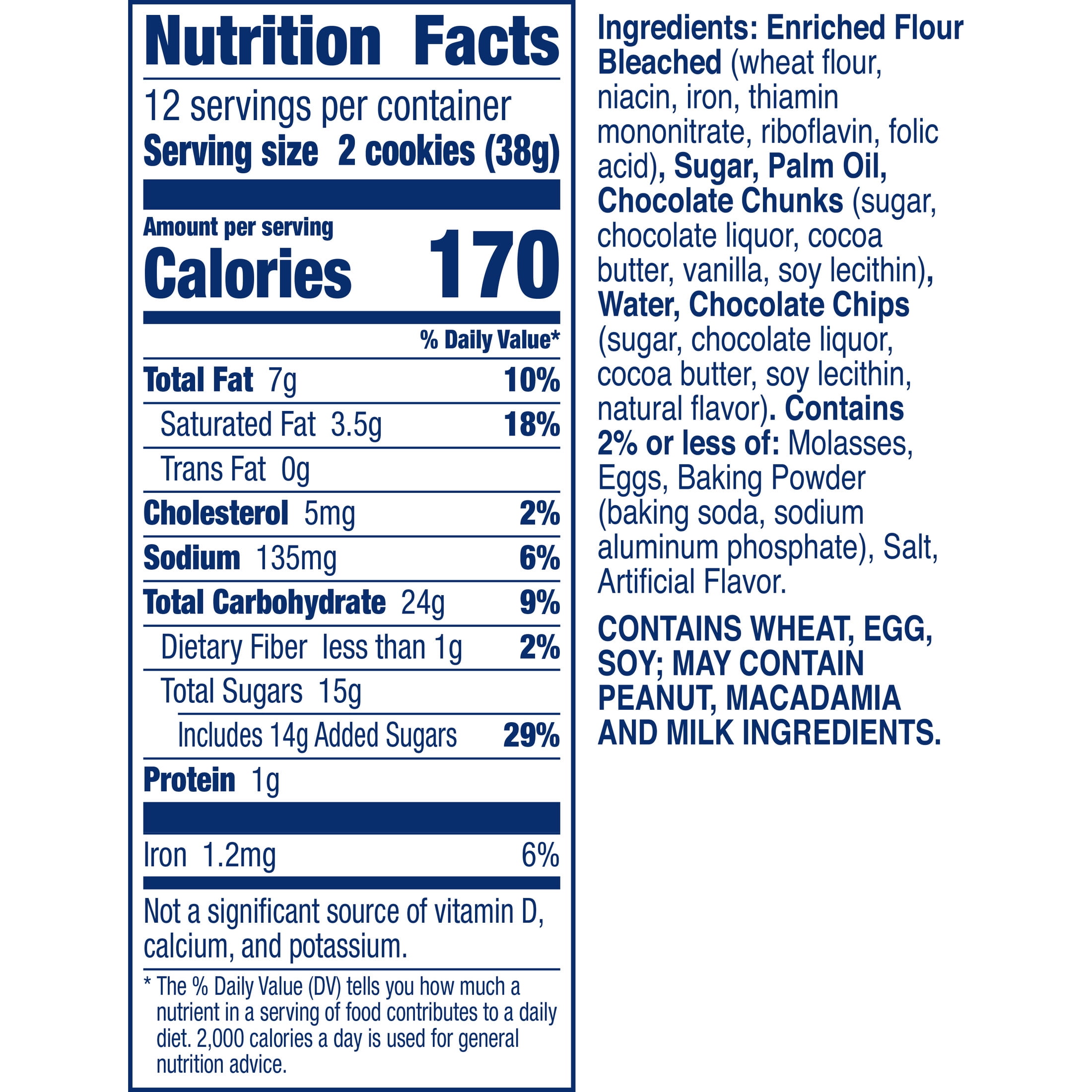 Pillsbury Eat or Bake Chocolate Chunk and Chip Cookie Dough, Makes 24 Cookies, 16 oz