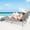 Light Gray, variant on Cotton Paradise, Lounge Chair Towel, 100% Cotton Chaise Lounge Towel with Pocket, Oversized Pool Towel, 30*86 inches Pool Chair Towel, Beige