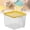 Yellow, variant on ZFSBZBS Airtight Box Food Containers Lids Cereal Organizer Fruit Container Kitchen Storage Can,Blue