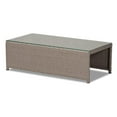 thumbnail image 3 of Bowery Hill Modern Grey Fabric and Grey Finished 6-Piece Patio Set, 3 of 8