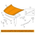 thumbnail image 3 of For 09-14 TSX 2.4L Sedan/Wagon Front Hood Panel Assembly Primed 60100TL0A92ZZ, 3 of 5