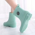 thumbnail image 4 of KEINXS Festive Women‘s PVC Rain Boots  Pure Color  Round Toe  Waterproof  and Durable, 4 of 7