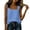 Blue, variant on Womens Plus Size Tank Tops Summer Solid Camisole Sleeveless Blouse for Casual Fashion Layering Womens Camisole Navy,S