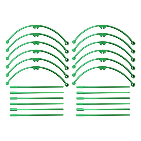 Jaula autoensamblable para tomateras y plantas trepadoras | Estacas de soporte ajustables con anillos estabilizadores | Enrejado de jardín para vides, flores y hortalizas