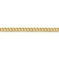 thumbnail image 3 of 14K Yellow Gold chain Curb 18 in 4.7 mm 4.7mm Solid Polished Light Flat Cuban, 3 of 5