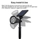 thumbnail image 3 of Impermeable LED Solar Lawn Lamp Spike Light Control Garden Path (blanco cálido), 3 of 4