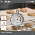 thumbnail image 2 of Taylor Classic Series Large Dial Stainless Steel Analog Display Oven Thermometer, 2 of 8