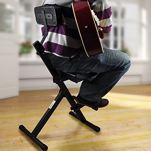musician performer chair seat stool durable portable adjustable