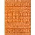 thumbnail image 4 of Unique Loom Mamounia Moroccan Trellis Rug Orange/Ivory 9' x 12' Rectangle Geometric Tribal Perfect For Living Room Bed Room Dining Room Office, 4 of 7