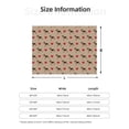 thumbnail image 5 of Yiaed German Shepherd Dog Print Blanket Throw Blanket Soft Cozy Flannel Blanket for Home Bed Sofa Couch Chair-50"x40", 5 of 6