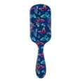 thumbnail image 6 of The Knot Dr. for Conair Pro Brite Wet & Dry Detangler Brush, Blue Butterfly Print, 6 of 6
