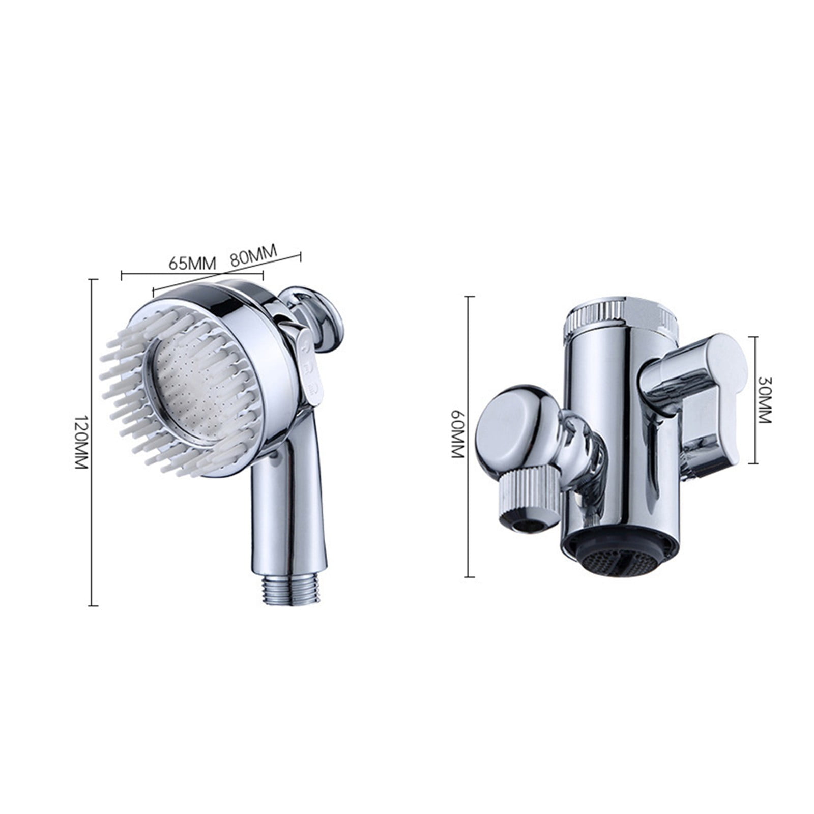 Fdelink Faucet Aerator Splash Guard Extender,Multifunction Universal Water Taps Universal 1080 Swivel Robotic Arm Swivel Extension Faucet Multifunctional Faucet Swivel Faucet Extender