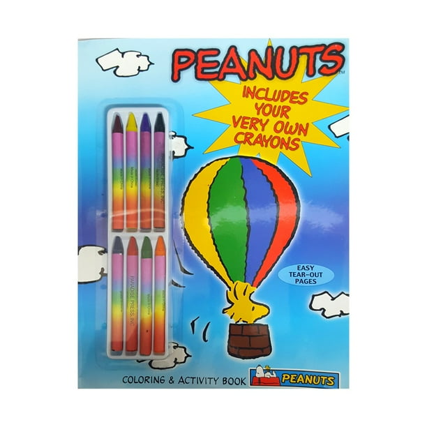 Download Peanuts Snoopy & Woodstock Coloring & Activity Book Includes Crayons - Walmart.com - Walmart.com