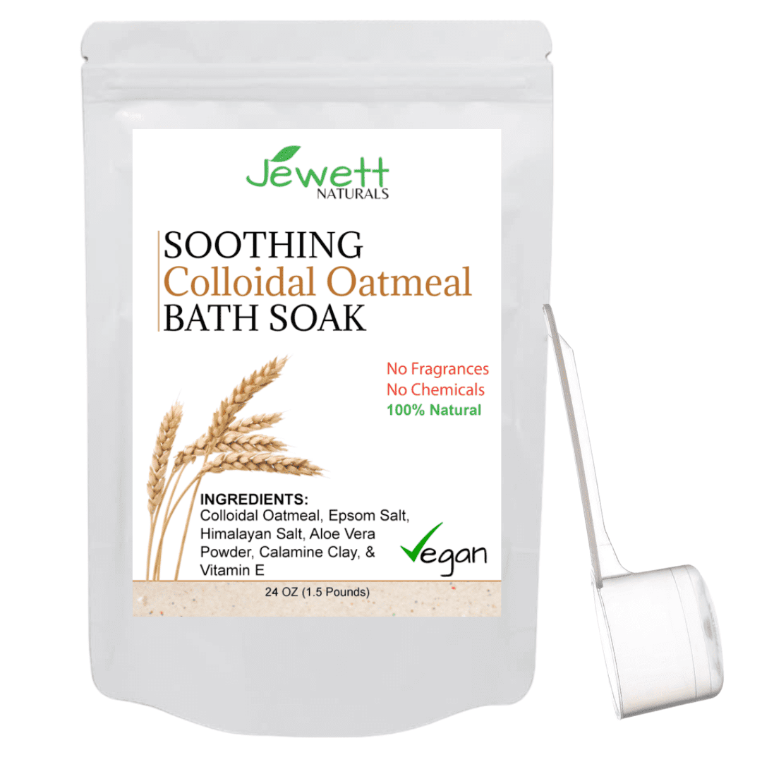 Soothing Colloidal Oatmeal Bath Soak 100 Natural & Fragrance Free 24
